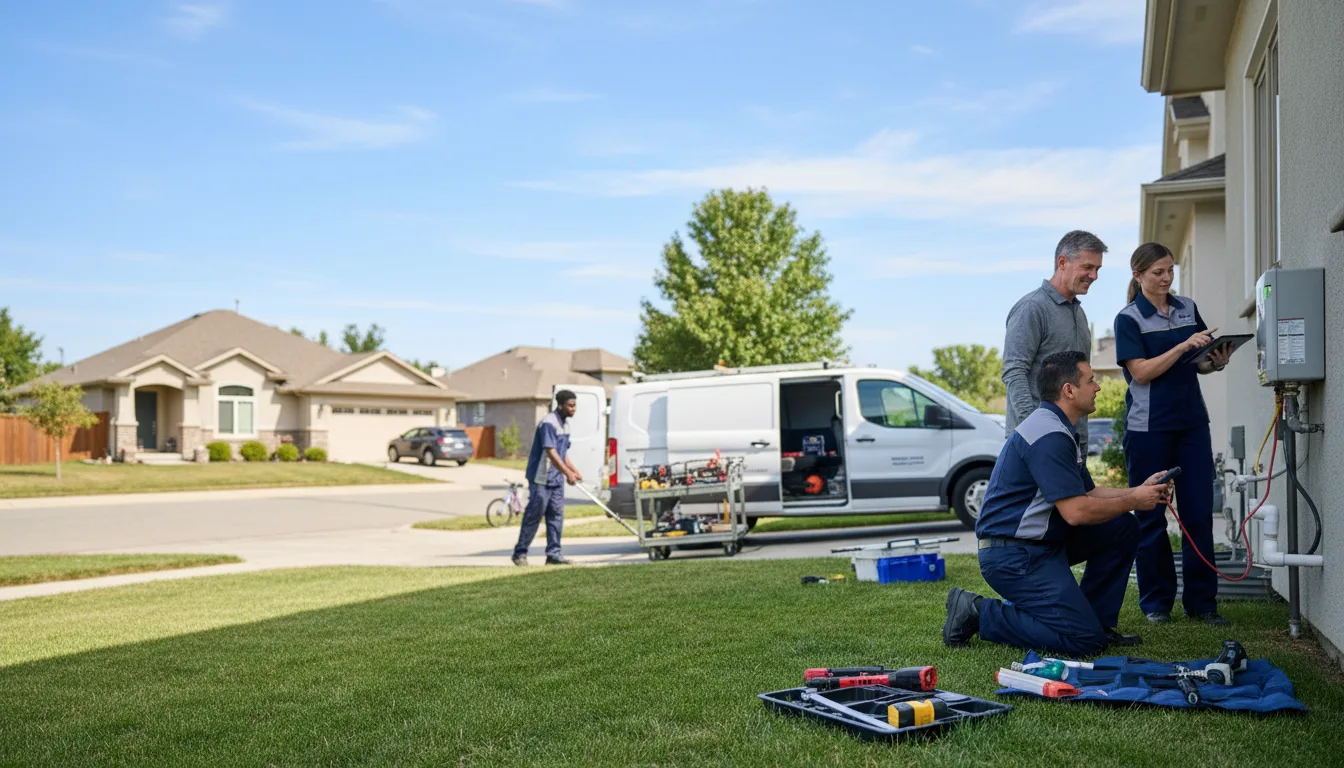Tankless water heater service in Henryetta, OK